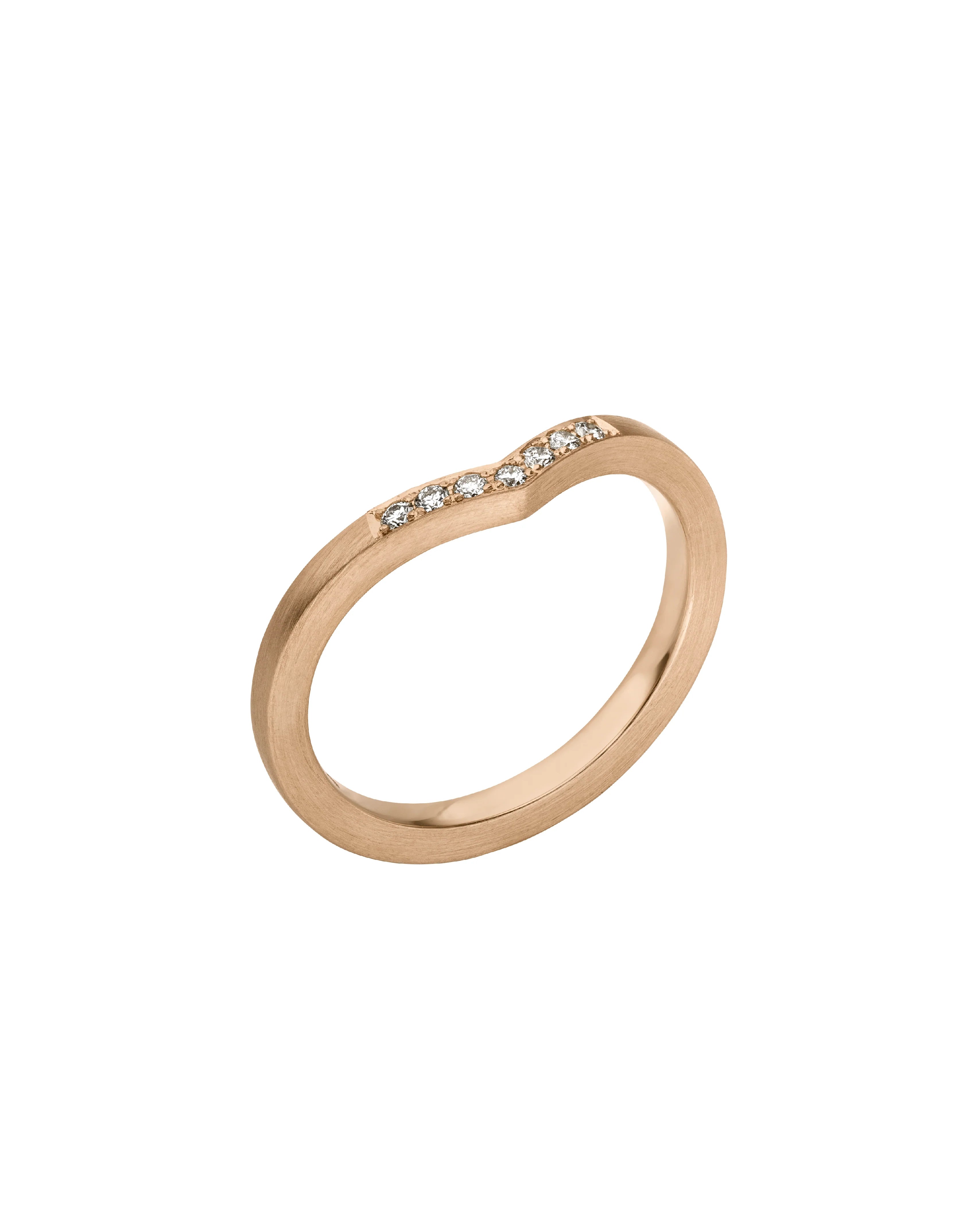 TRIANGLE Ring Roségold 750