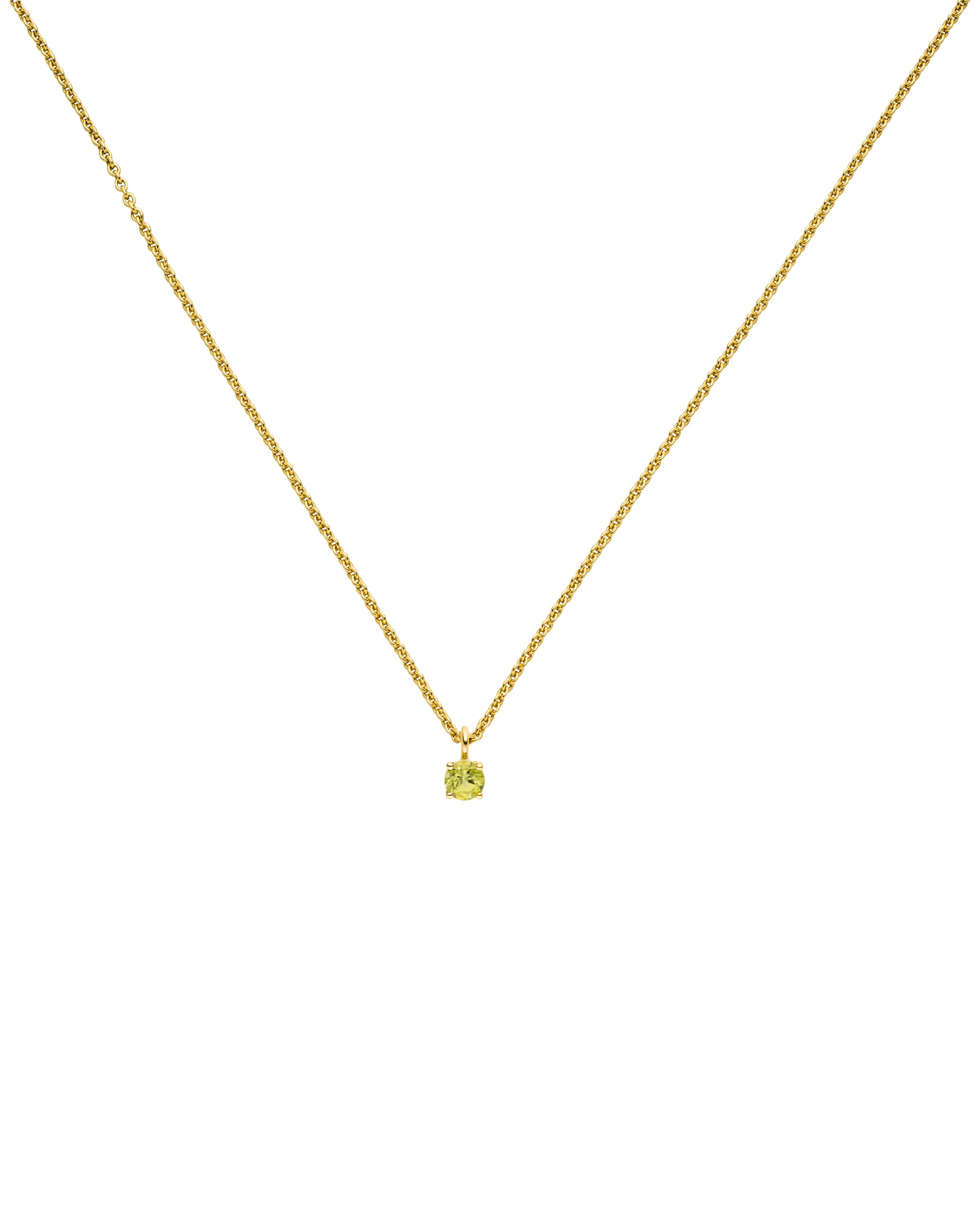 LALUZ - Halskette Gold - Gelbgold 585