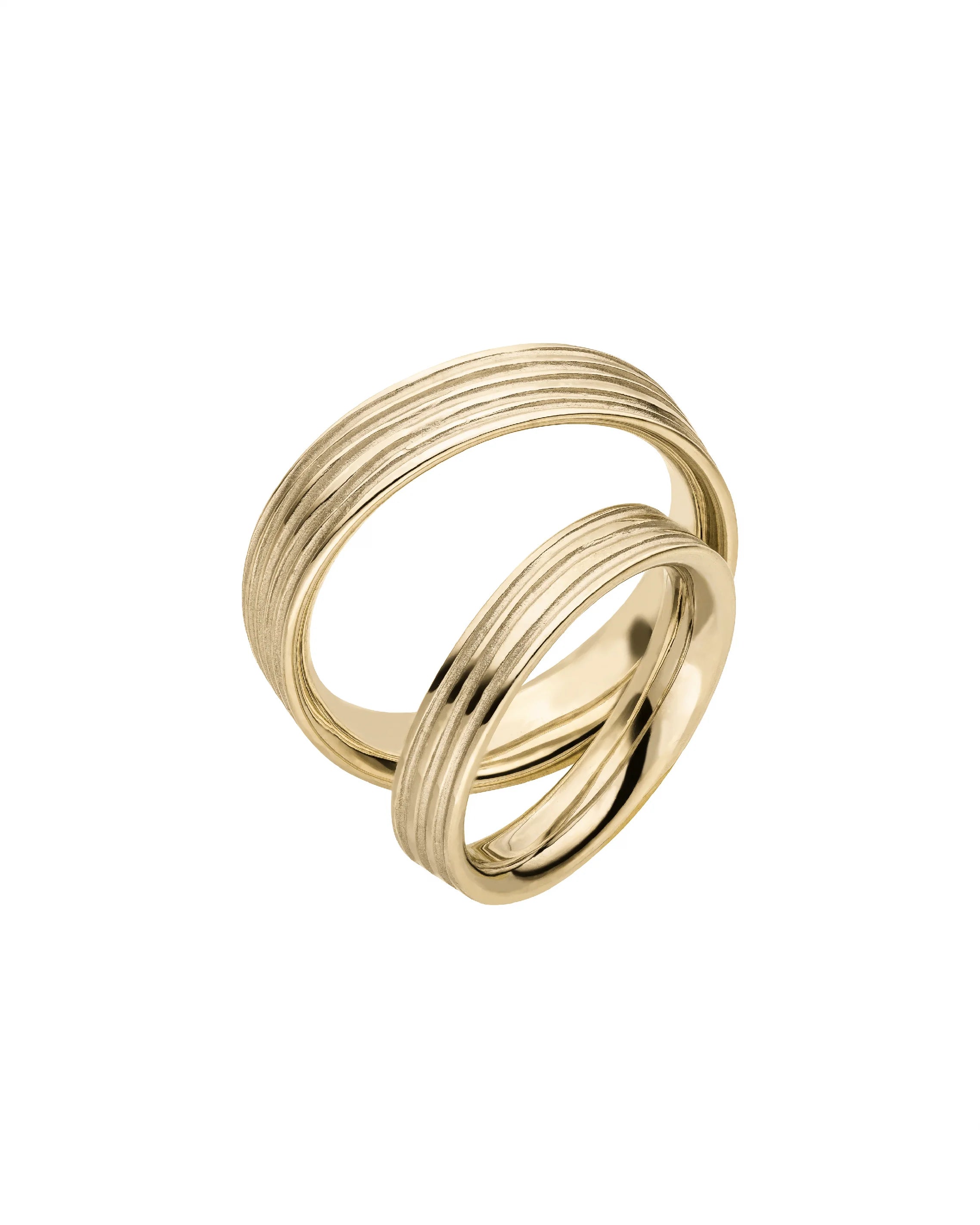 LÍNEA Ring Gelbgold 750