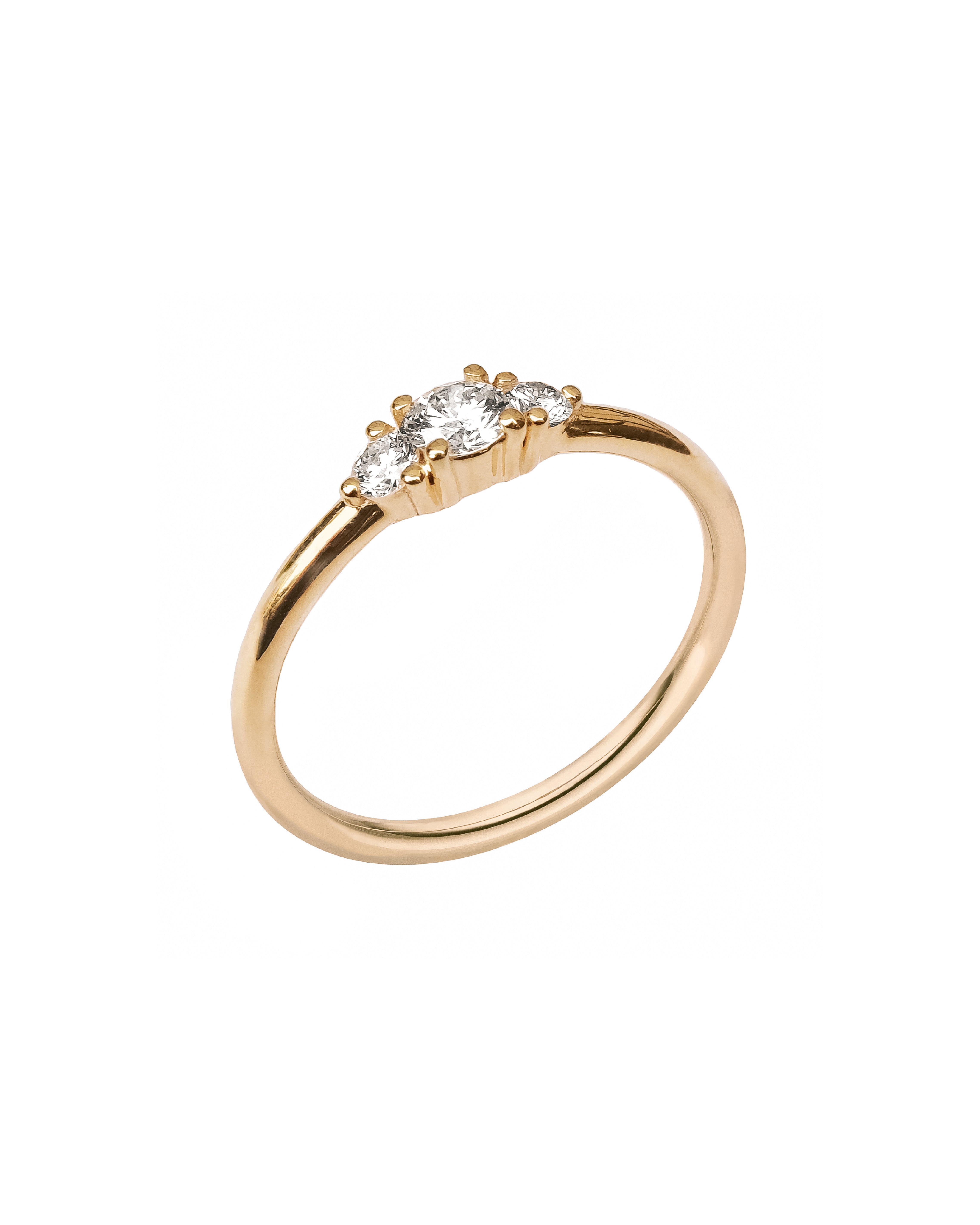 TERNA - Verlobungsring Rosegold - Rosegold 585